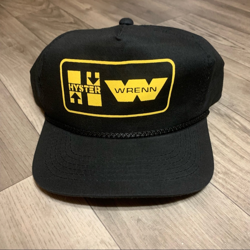 Vintage Snapback Hyster Wrenn Hat Retro Vintage Youngan Trucker